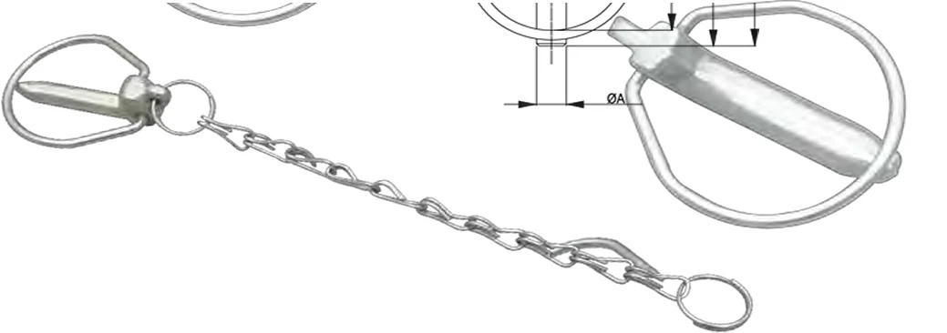 Linch Pins - Forged – European range – AgriWell Spares