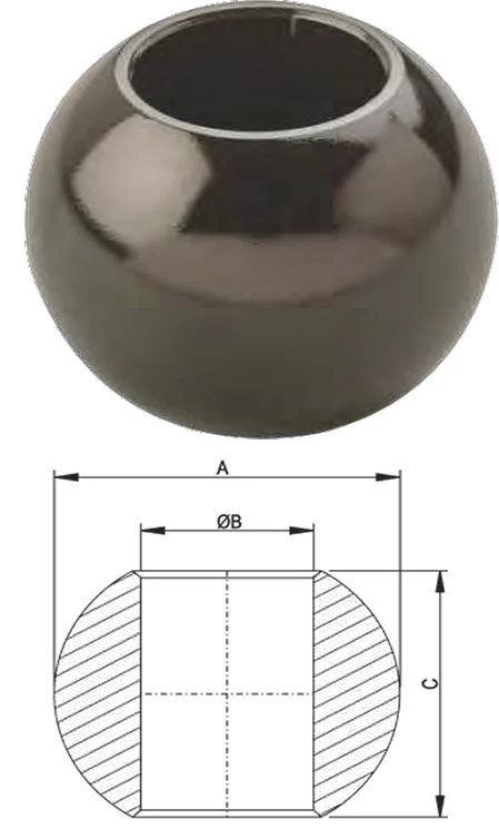 Ball Without Collar Black Line 16MnCr5 (high Rust Resistance) – European range – AgriWell Spares
