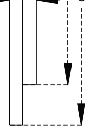 Split Pins – dimension drawing with measurements