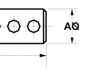 Universal Clevis Pins – dimension drawing with measurements
