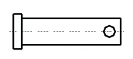 Mid-links – dimension drawing with measurements